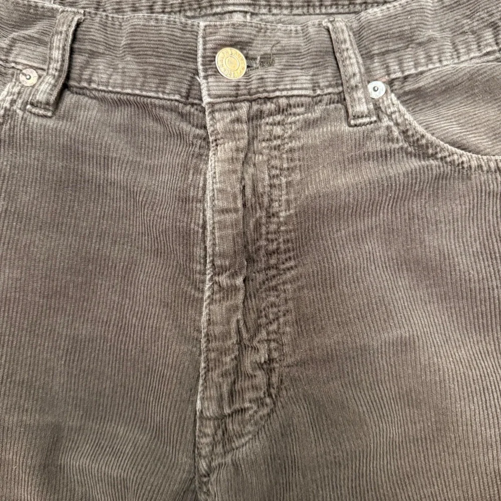 Polo Ralph Lauren Corduroy Pants Mens‎ 34/32 Brown Straight Leg 100% Cotton